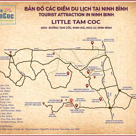 Littletamcoc Boutique Villa Ninh Binh Exterior foto