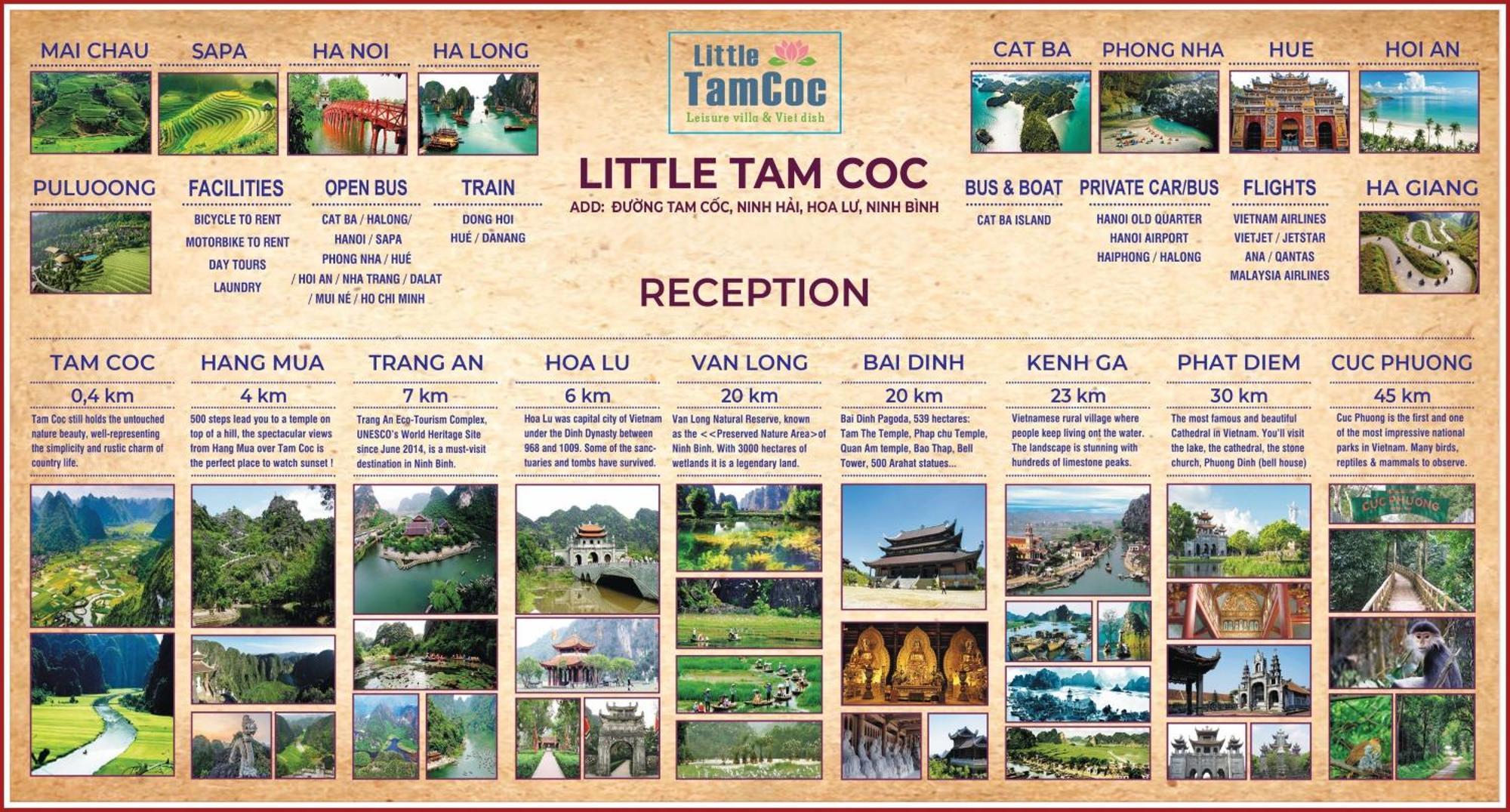 Littletamcoc Boutique Villa Ninh Binh Exterior foto